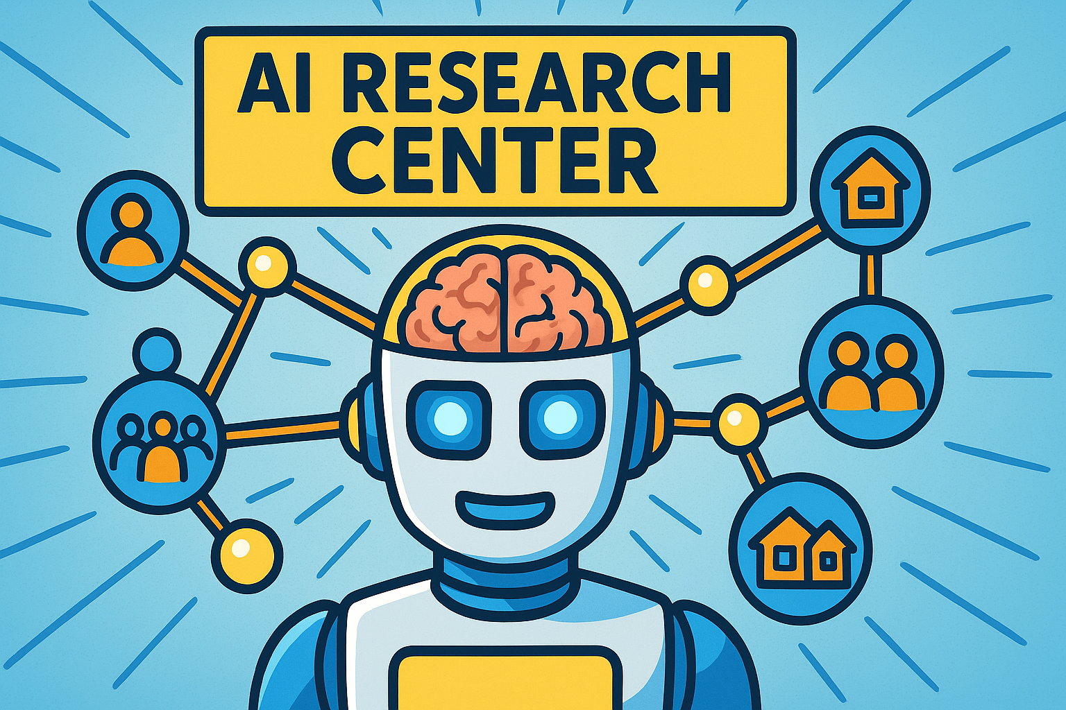 AI Research Center illustration