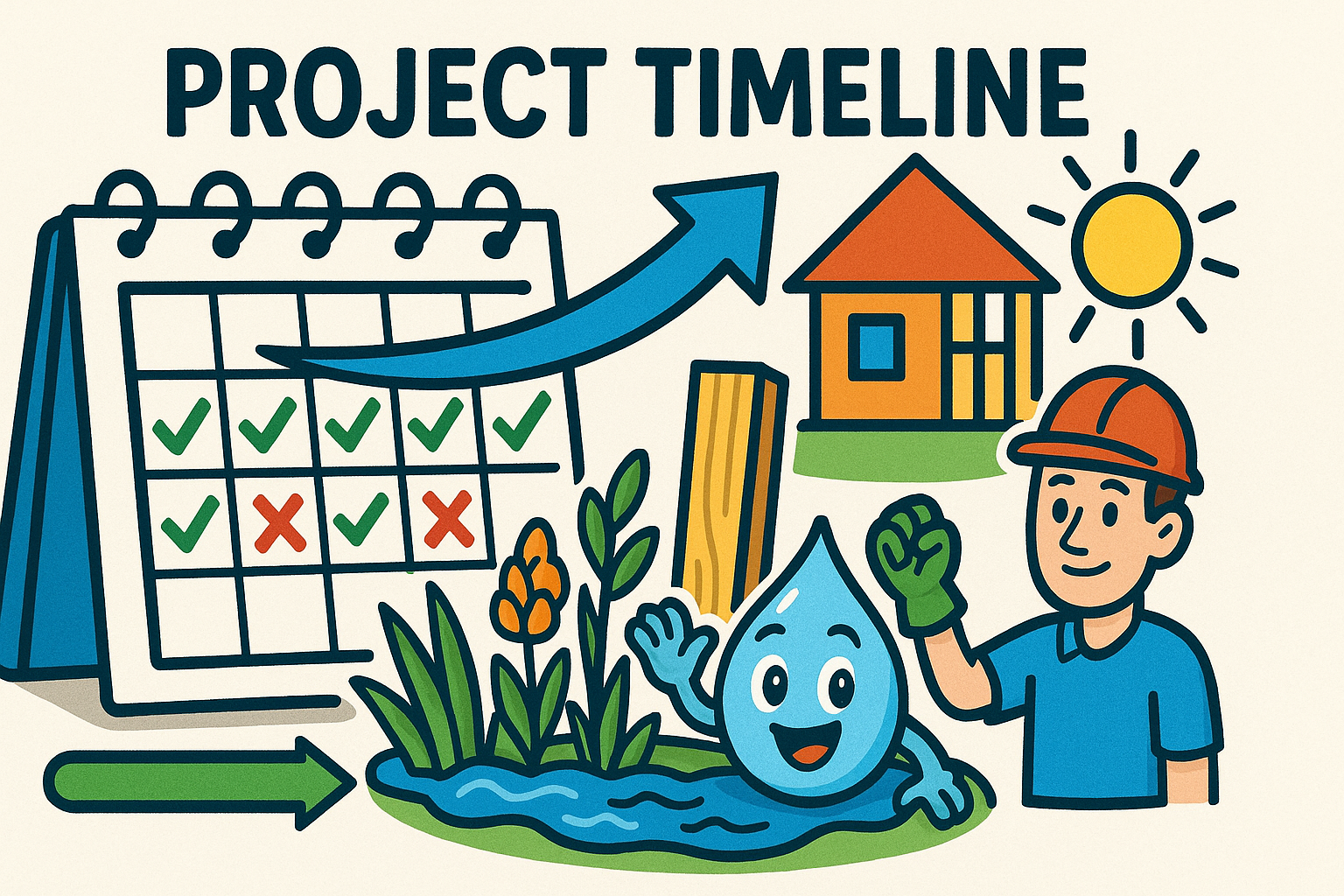 Project Timeline illustration